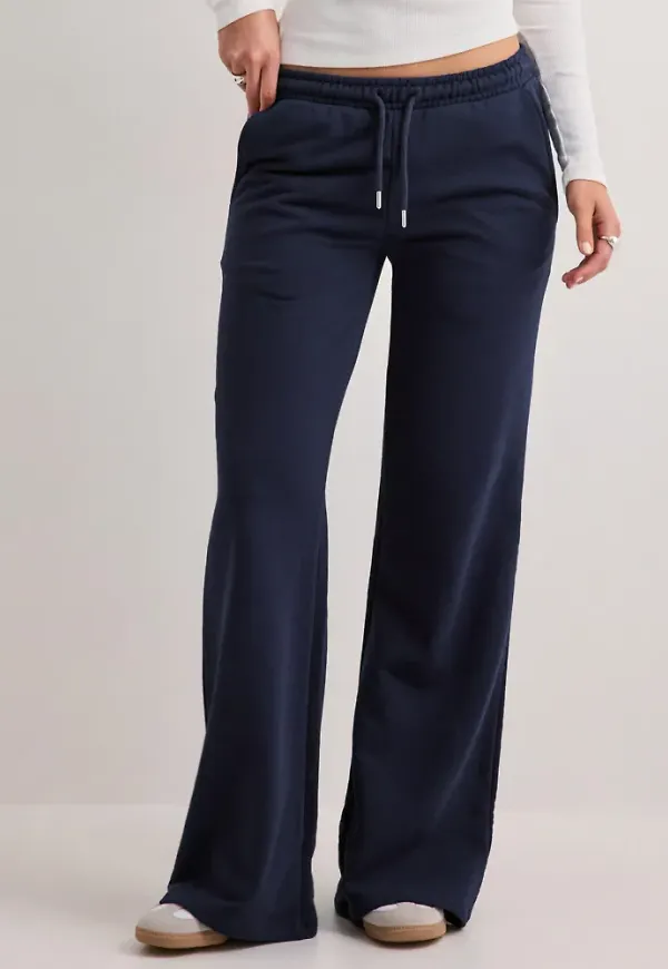 Nelly - Blå - Perfect drawstring joggers