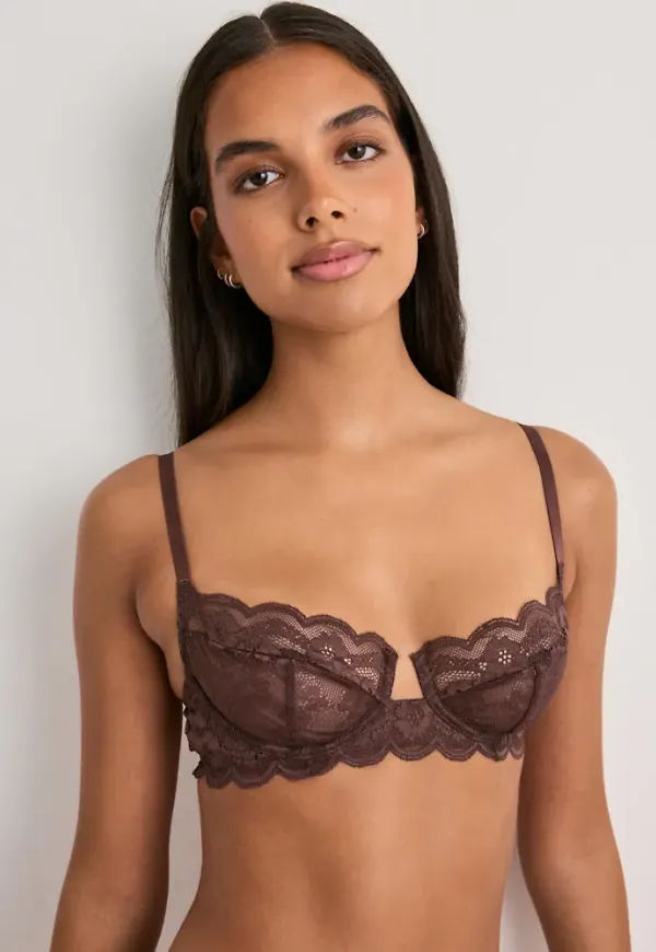 Nelly - Brun - Clarity Balcony Bra