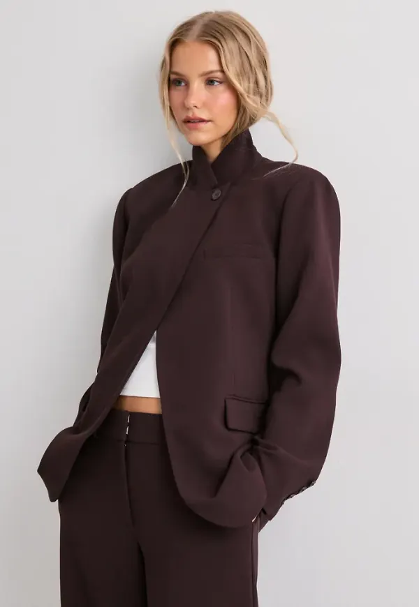 Nelly - Brun - Close Up Blazer