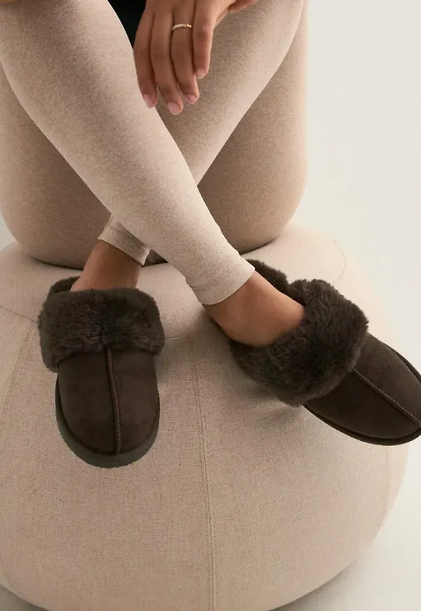 Nelly - Brun - Cosy Slipper
