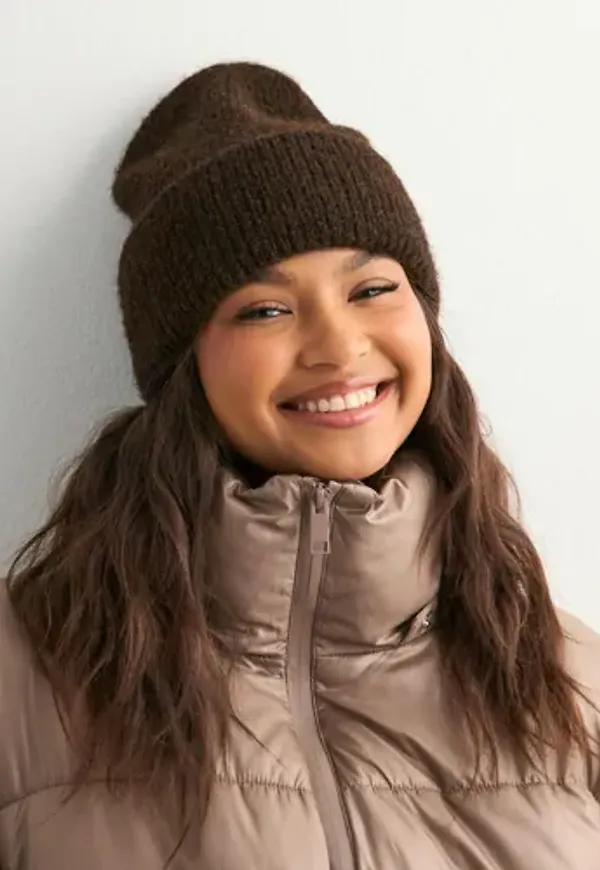 Nelly - Brun - Fuzzy Beanie