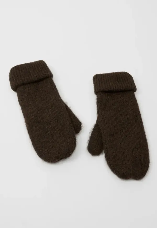 Nelly - Brun - Fuzzy Mittens