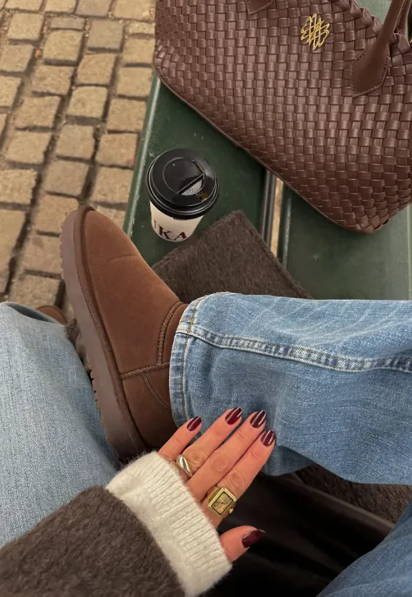 Nelly - Brun - Mini Boots
