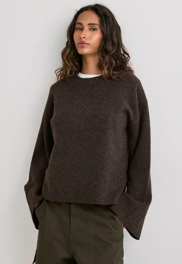 Nelly - Brun - Perfect Knit Sweater