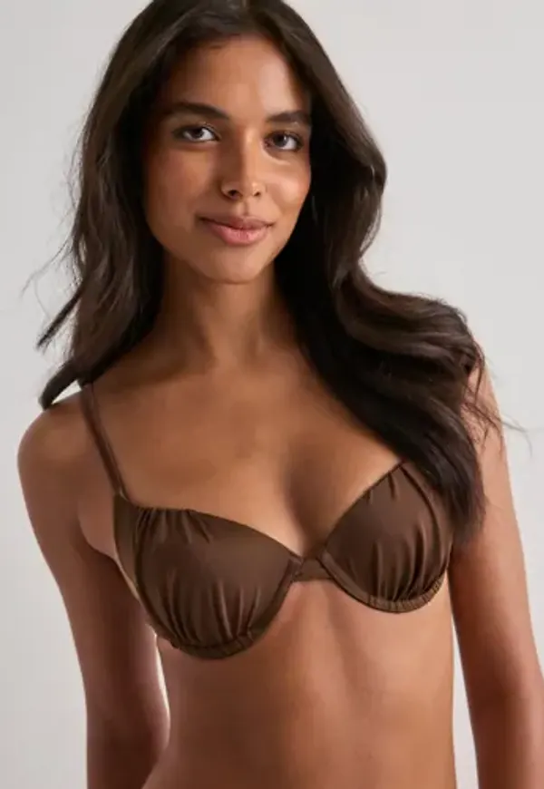 Nelly - Brun - Perfect Push Bikini Bra