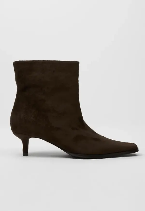 Nelly - Brun - Squaretoe Soft Ankel Boot