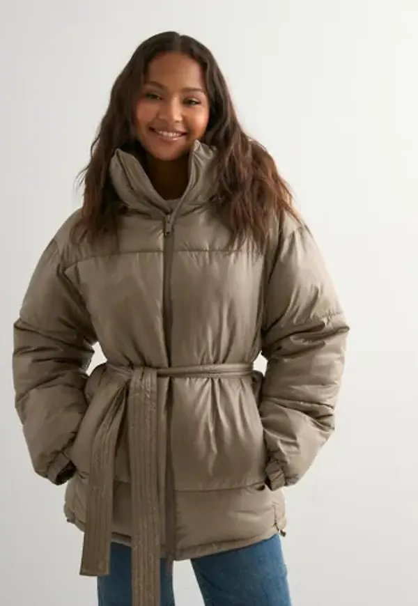 Nelly - Brun - Volume Precious Puffer Jacket