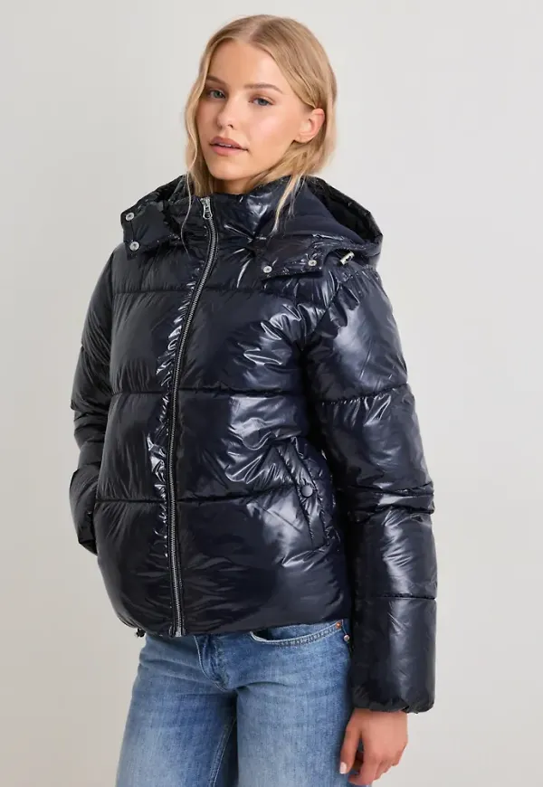 Nelly - - Everyday Shiny Puffer Jacket