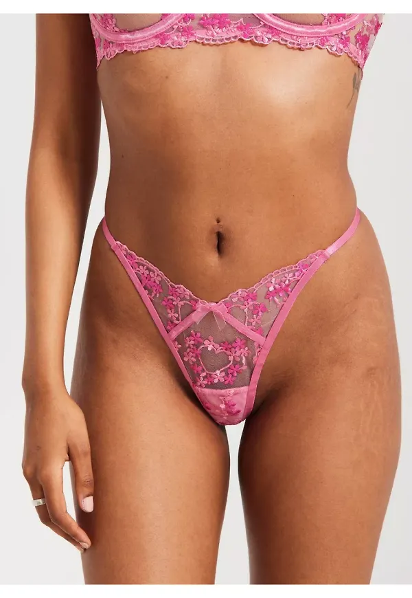 Nelly Flirty Thong Stringtrosor Rosa