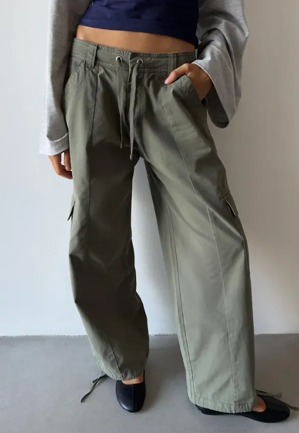 Nelly - Grön - Cargo Pants