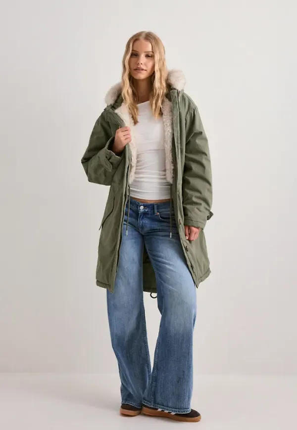 Nelly - Grön - Long Parka