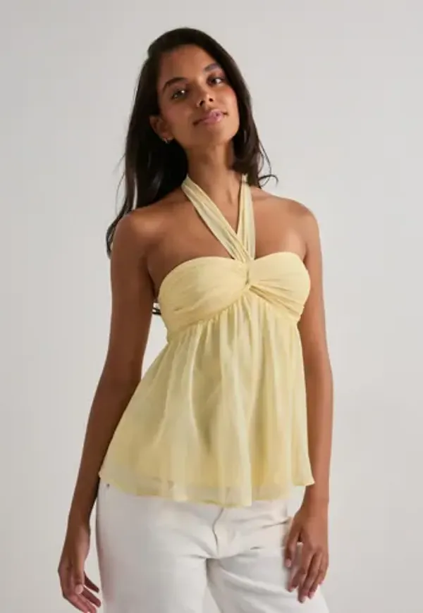Nelly - Gul - Dreamy Chiffon Top