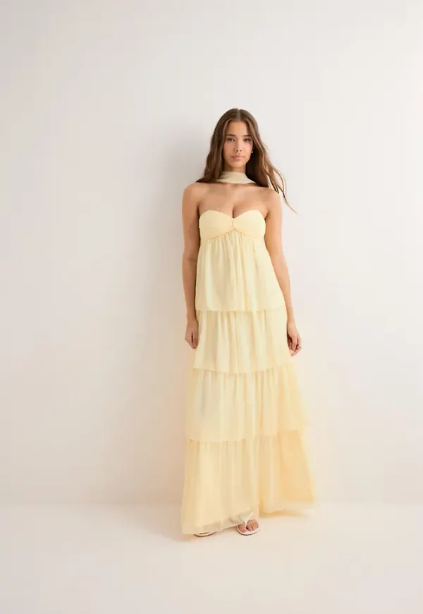 Nelly - Gul - Dreamy Frill Dress