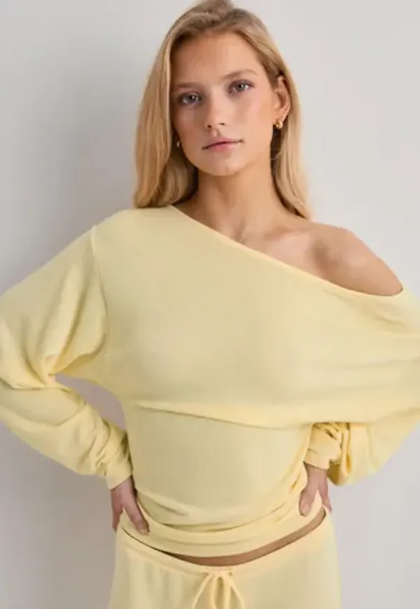 Nelly - Gul - My Chill Boatneck Sweat