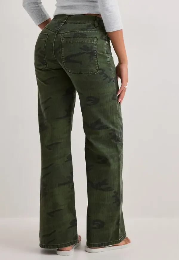 Nelly - Multi/Mönstrad - Cargo Jeans