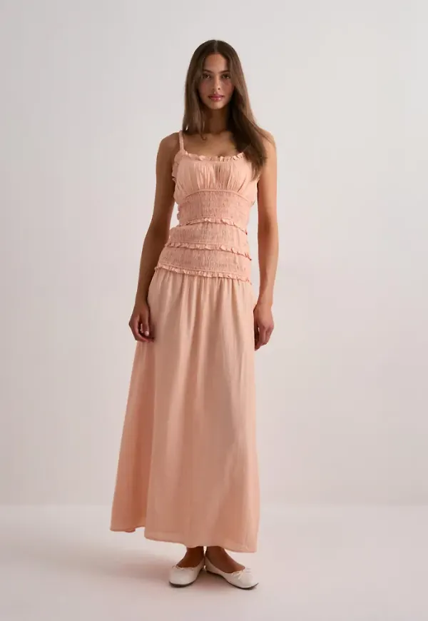 Nelly - Orange - Frill Detail Dress