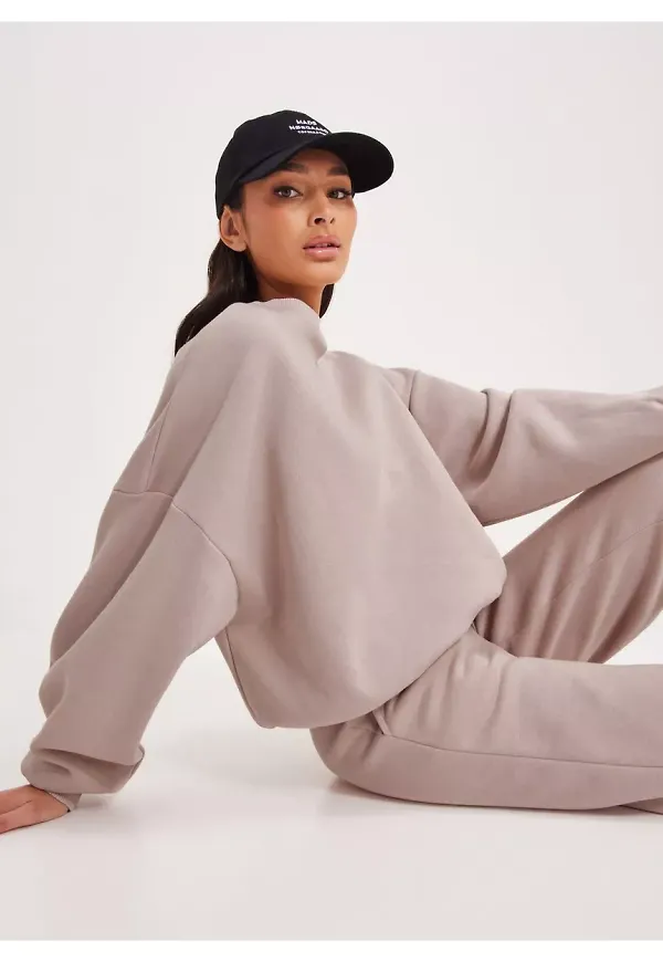 Nelly Perfect Chunky Sweater Sweatshirts Mushroom