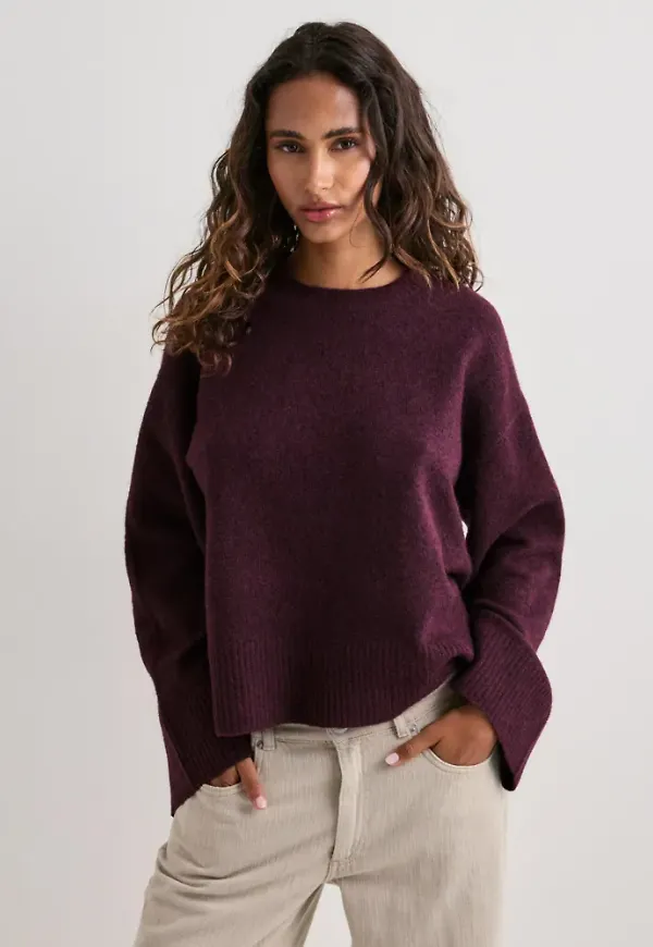 Nelly - Röd - Perfect Knit Sweater