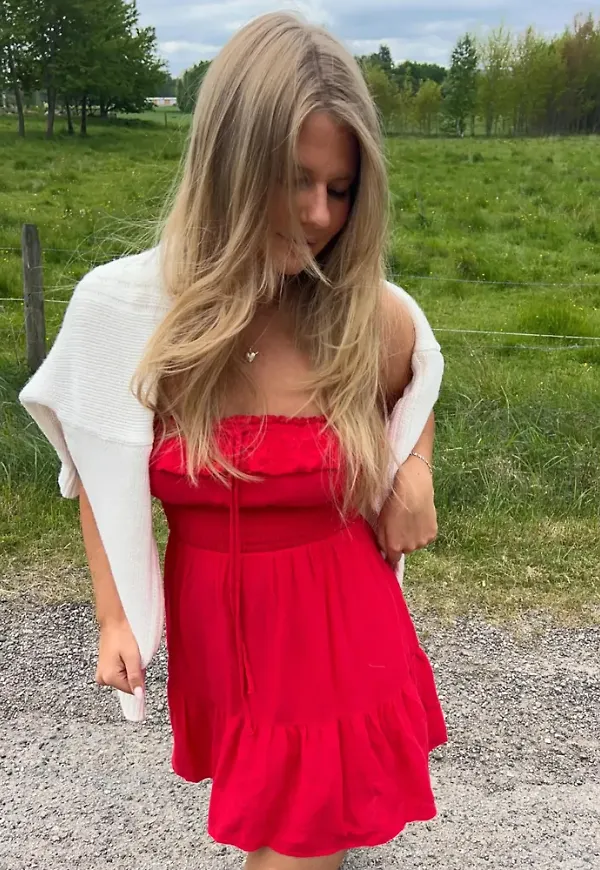 Nelly - Röd - Summer Breeze Short Dress