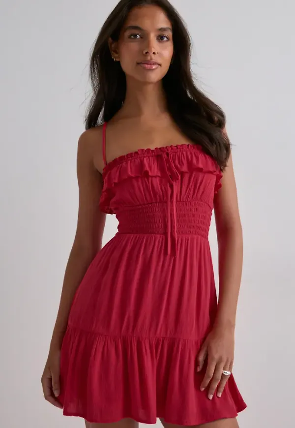 Nelly - Röd - Summer Breeze Short Dress