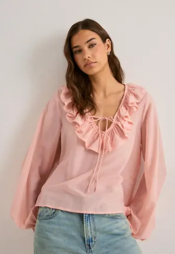 Nelly - Rosa - Frill Blouse
