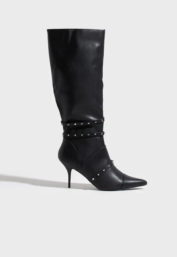 Nelly - Svart - Edge Pointy Boot