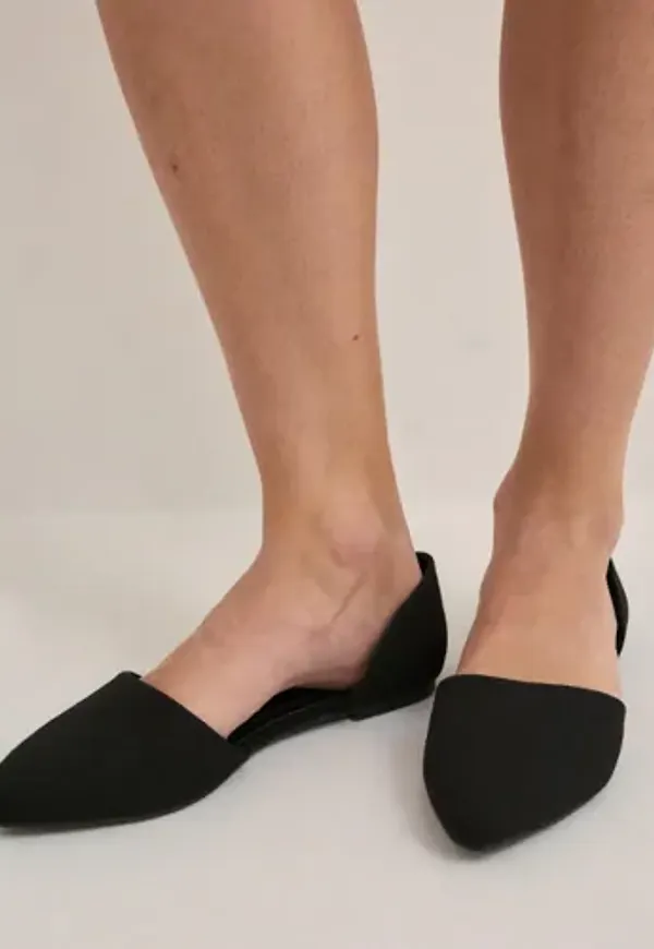 Nelly - Svart - Open Ballerina