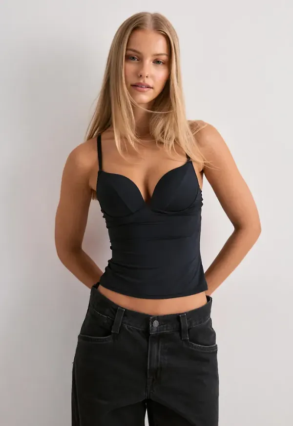 Nelly - Svart - Perfect Bra Top