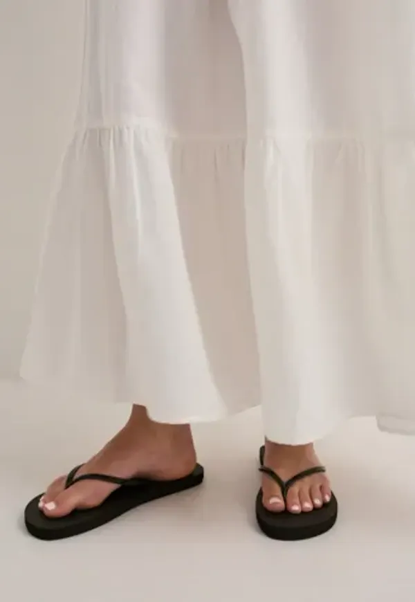 Nelly - Svart - Slim Flip Flop