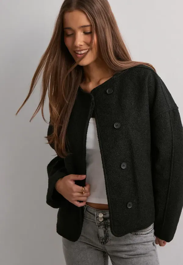Nelly - Svart - Warm Clean Jacket