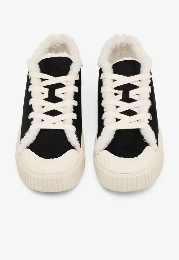 Nelly - Svart - Warm Court Sneaker