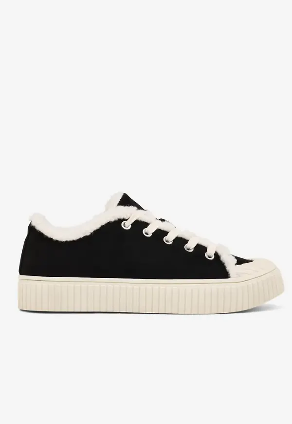 Nelly - Svart - Warm Court Sneaker