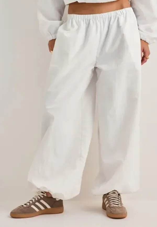 Nelly - Vit - Balloon Pants
