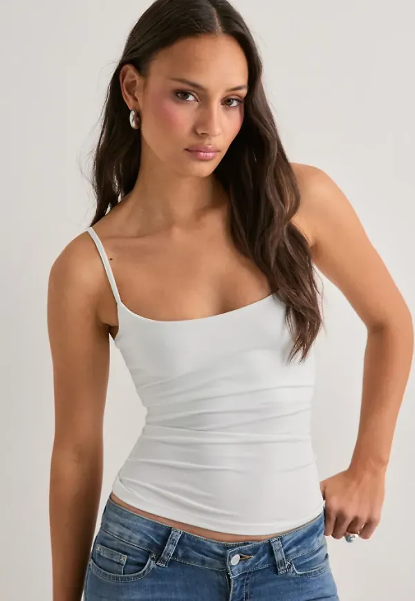 Nelly - Vit - Built In Bra Singlet