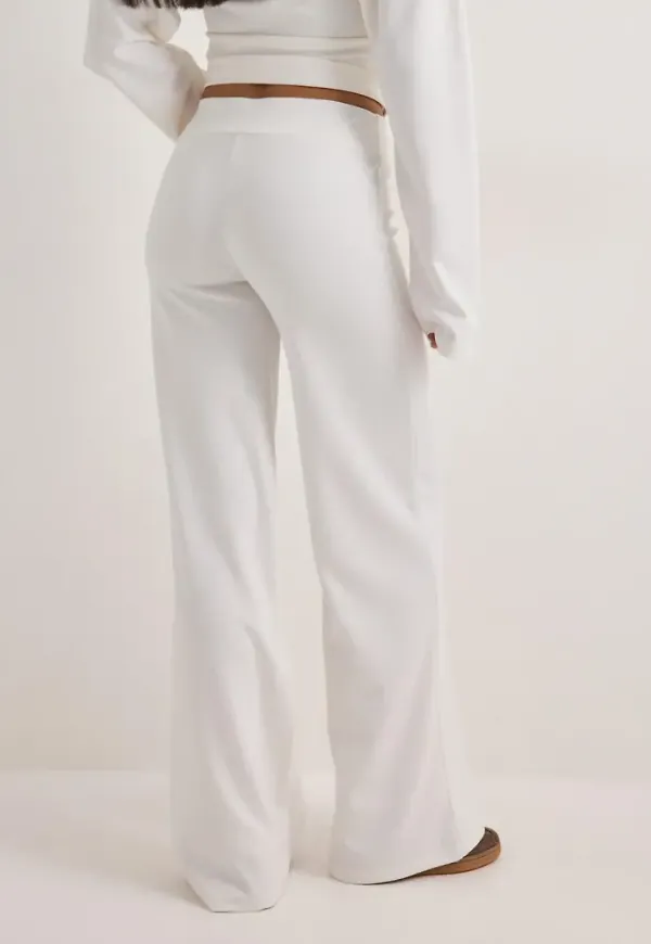 Nelly - Vit - Luxury Soft Pants
