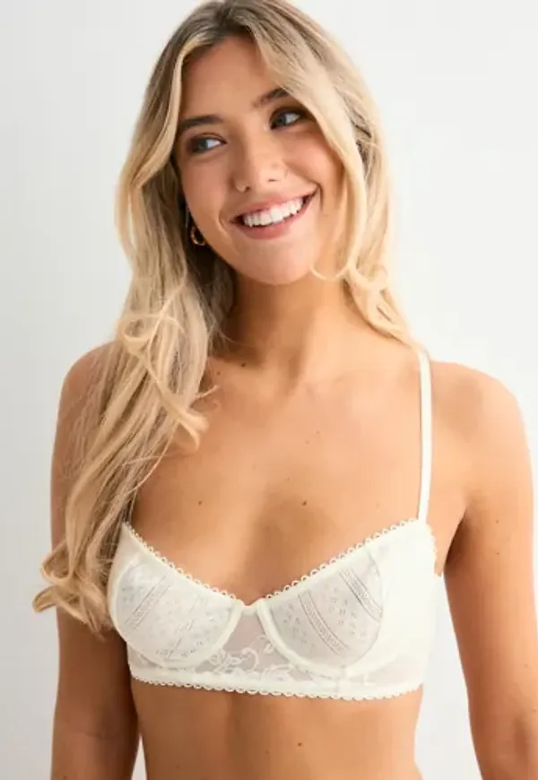 Nelly - Vit - Stargirl Balconette Bra