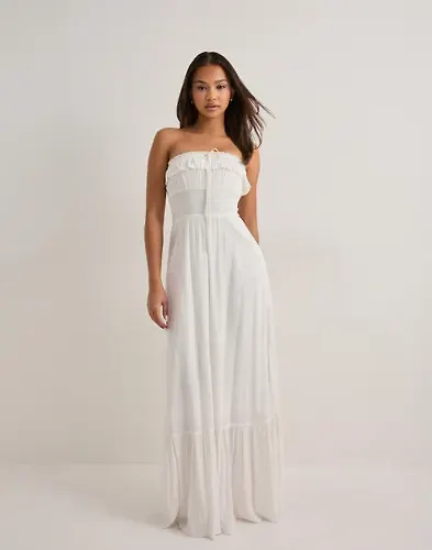 Nelly - Vit - Summer Breeze Dress