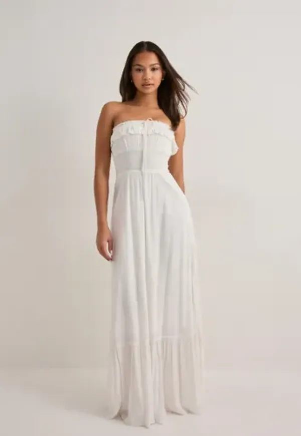 Nelly - Vit - Summer Breeze Dress
