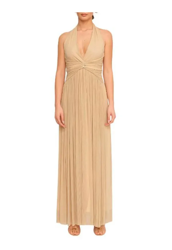 Nenette Dresses Beige, Dam