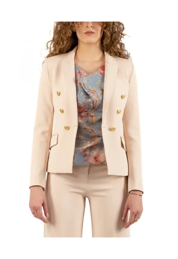 Nenette Jackets Beige, Dam