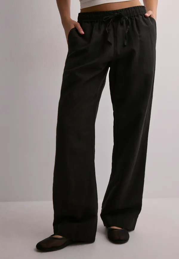 Neo Noir - Svart - Sonar Linen Pants