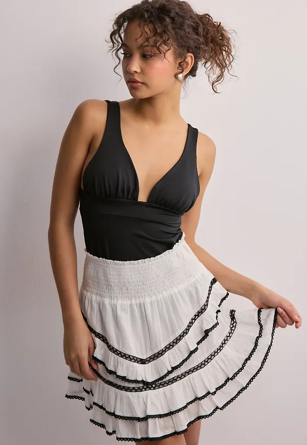 Neo Noir - Vit - Prisme S Voile Skirt