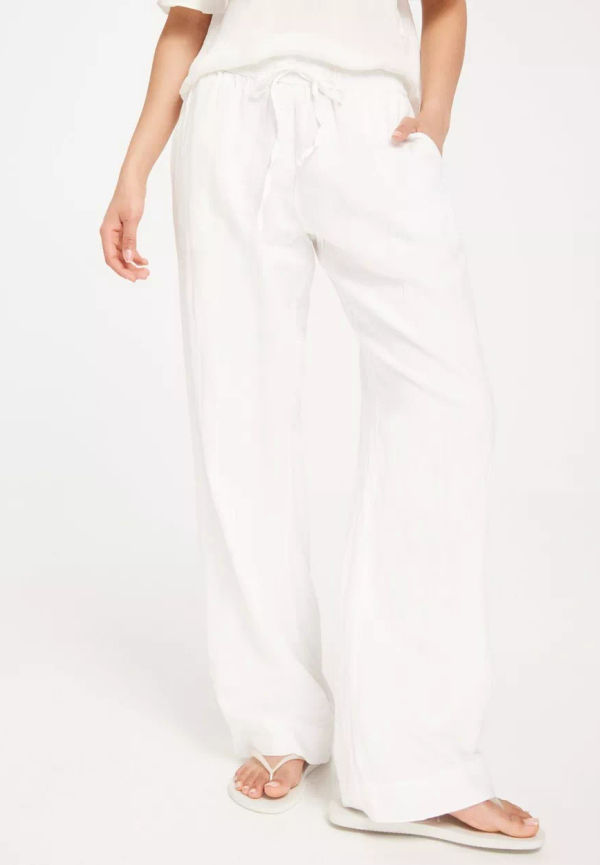 Neo Noir - White - Sonar Linen Pants