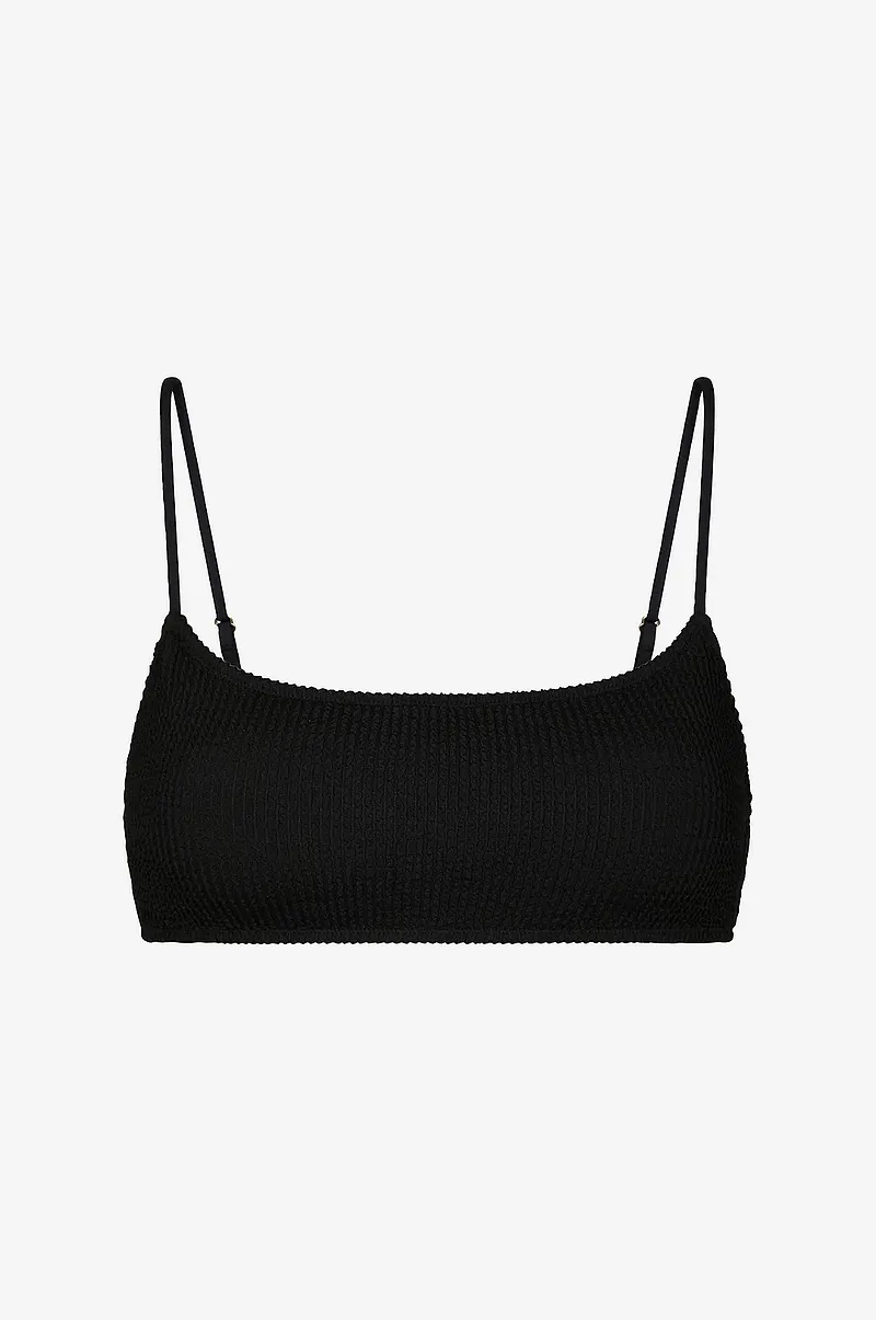 Neo Noir - Bikinitopp Skin Sand Crepe Swim - Svart