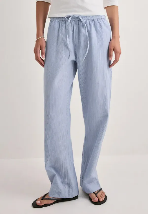 Neo Noir - Blå - Sonar Mini Stripe Pants