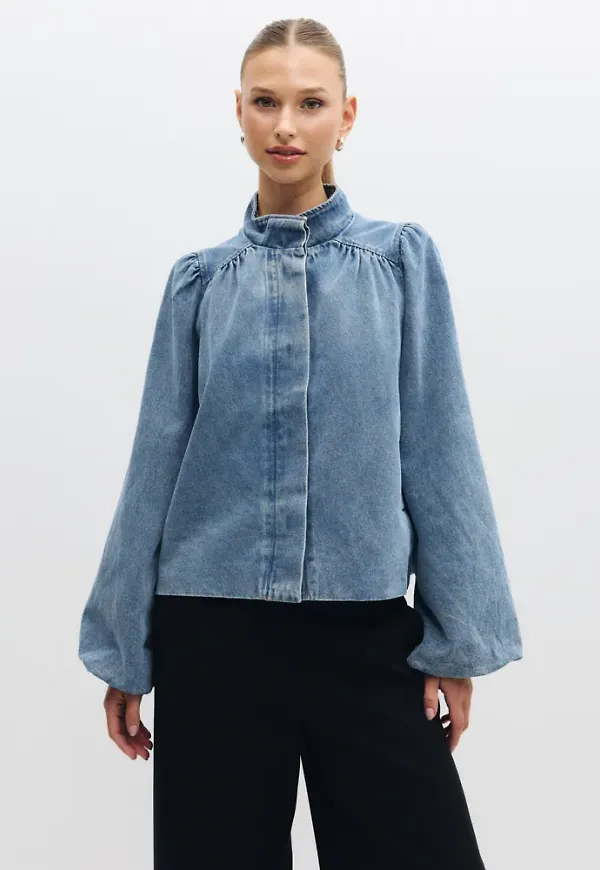 Neo Noir - Blå - Tirsa Denim Jacket