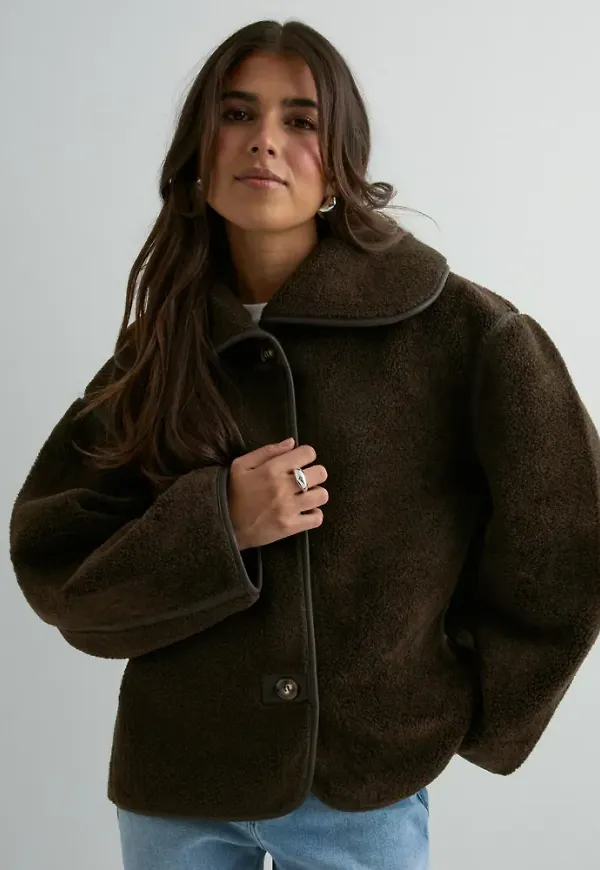 Neo Noir - Brun - Edmund Teddy Jacket