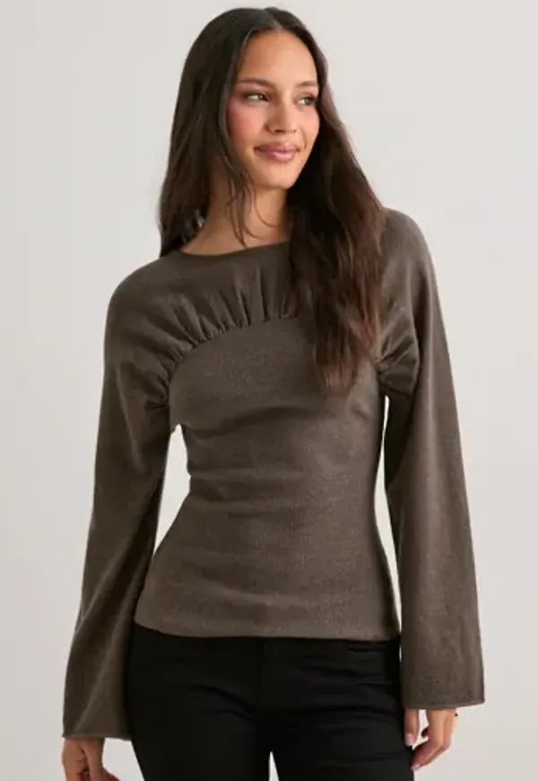 Neo Noir - Brun - Kaiba Knit Blouse