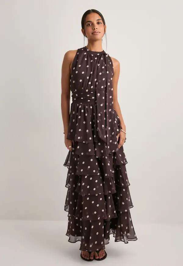 Neo Noir - Brun - Marli Big Dot Dress