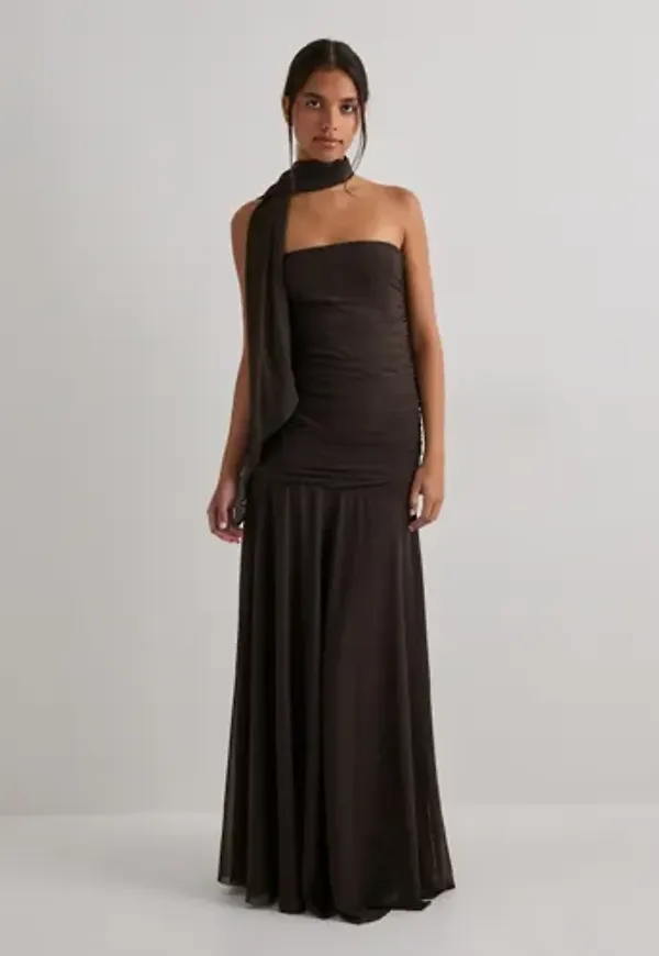 Neo Noir - Brun - Misi Mesh Dress